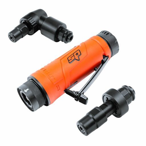 SP Tools SP83772 1/2HP Pneumatic SX AIRDRIVE Power-Drive Body CONX Hybrid Grind Air System Kit