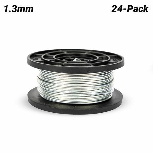 RAPIDTOOL WSSW-1 24-Pack 1.3mm Stainless Steel WRAPTOR Tie Wire Pack