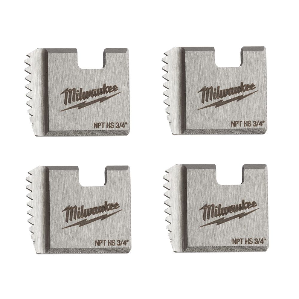 Milwaukee 48361108 3/4" HS NPT Threading Dies – image 2