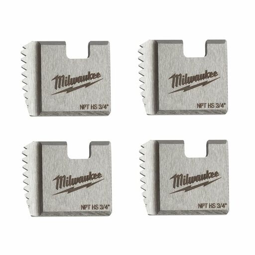 Milwaukee 48361108 3/4" HS NPT Threading Dies – image 2