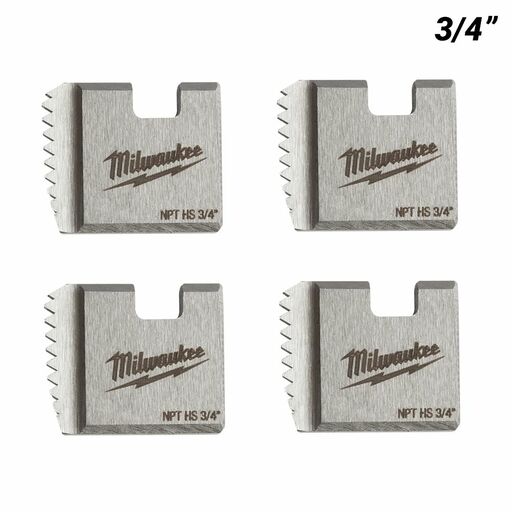 Milwaukee 48361108 3/4" HS NPT Threading Dies
