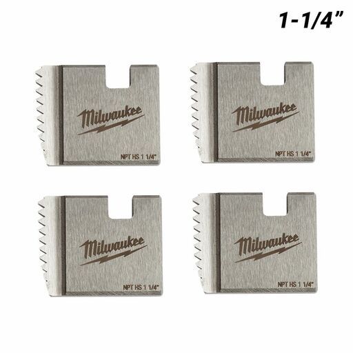Milwaukee 48361110 1-1/4" HS NPT Threading Dies