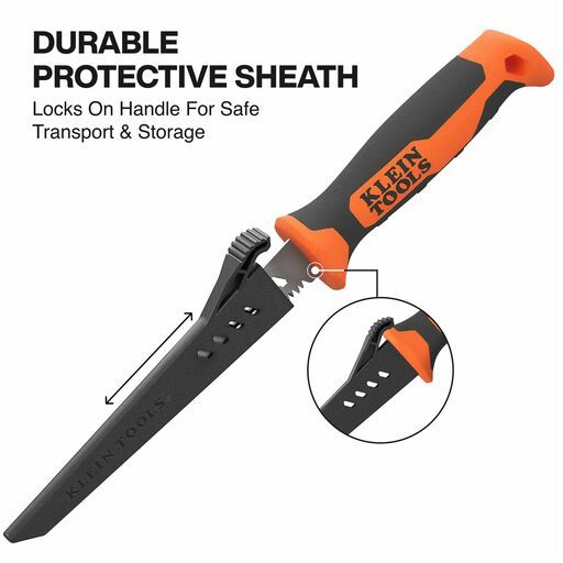 Klein A-31711 165mm (6.5”) Fixed Blade Rasping Jab Saw – image 7