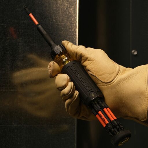 Klein A-32315HD 15-In-1 Ratcheting Impact-Rated Multi-Bit Torsion Zone Screwdriver Set – image 7