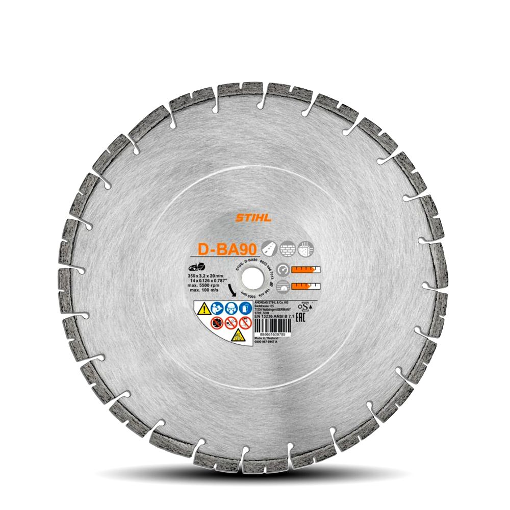 STIHL BA90 (08350947013) 350mm (14") Diamond Cutting Wheel – image 2