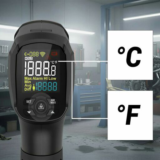 CPI CIR1200 -40°C TO 1200°C Infrared Thermometer – image 6