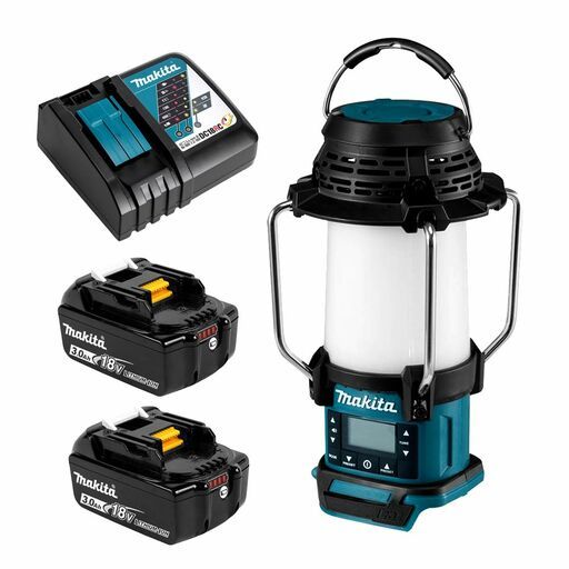 Makita DMR055RF 18V 3.0Ah Li-ion LXT Cordless Radio Lantern Combo Kit – image 2