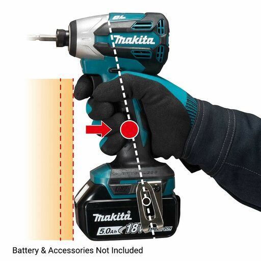 Makita DTD158Z 18V LXT Li-ion Cordless Brushless Impact Driver - Skin Only – image 4