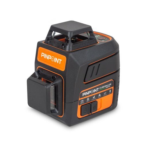 Pinpoint PP3CG 3 x 360º 3.6Ah Li-ion Green Beam Laser Kit – image 5
