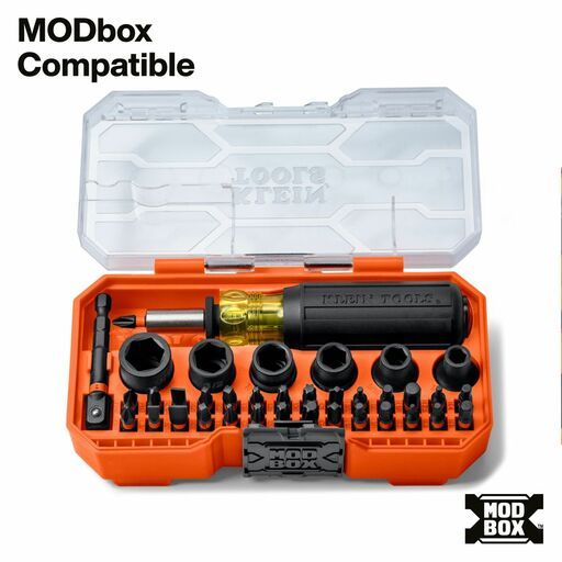 Klein A-33805MAU 38pce ProFlex Impact-Rated Screwdriver Bit & Socket Set – image 2