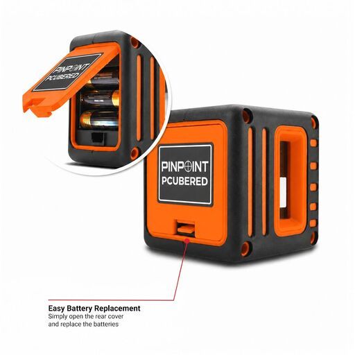 [Temporarily Out Of Stock] Pinpoint PCUBERED Red Beam Self-Levelling Cross Line Laser Level – image 8