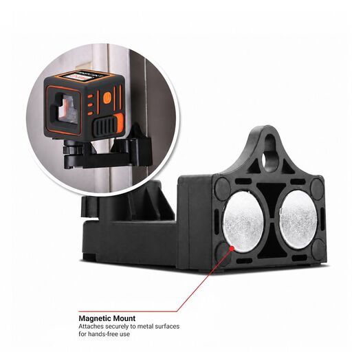 [Temporarily Out Of Stock] Pinpoint PCUBERED Red Beam Self-Levelling Cross Line Laser Level – image 4