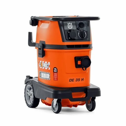 Husqvarna DE 35 H (9708046-02) 230V 12kW 1 Phase 133.2m3/h Wet & Dry H-Class Vacuum Dust Extractor – image 2