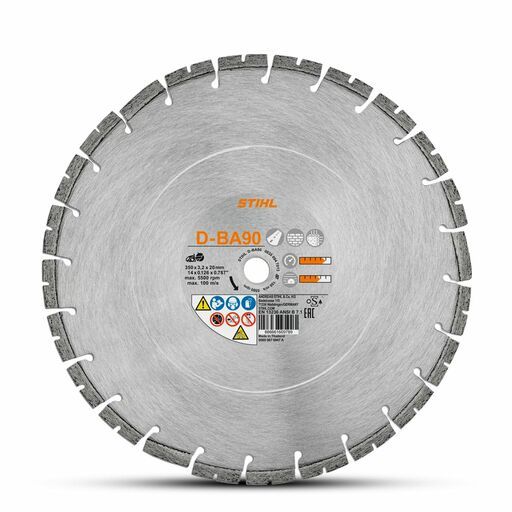 STIHL D-BA10 (08350947006) 300mm (12") Concrete Asphalt Diamond Cutting Wheel – image 2