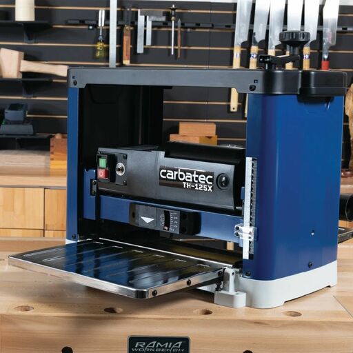 Carbatec TH-125X 317mm Sprial Head Benchtop Thicknesser – image 5