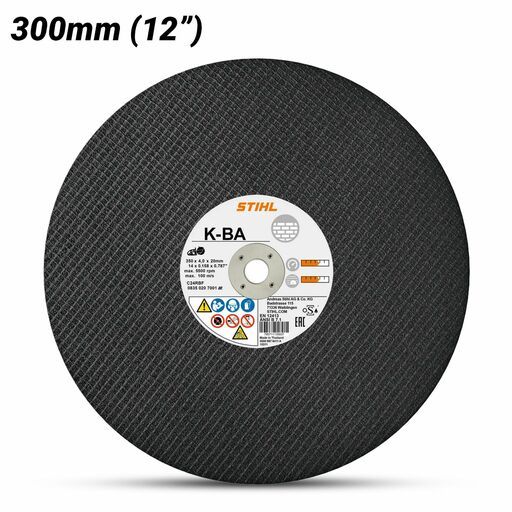 STIHL K-BA 300mm (12") Stone Abrasive Cutting Wheel