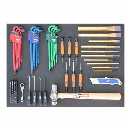 SP Tools SP53115GY 541pce 58" Apex Series Roll Cabinet Metric & SAE Tool Kit – image 6