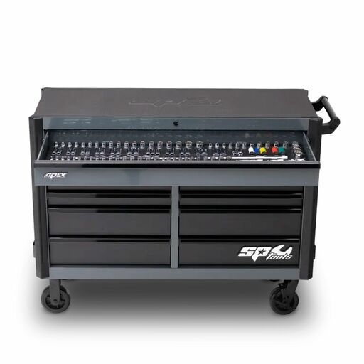 SP Tools SP53115GY 541pce 58" Apex Series Roll Cabinet Metric & SAE Tool Kit – image 3