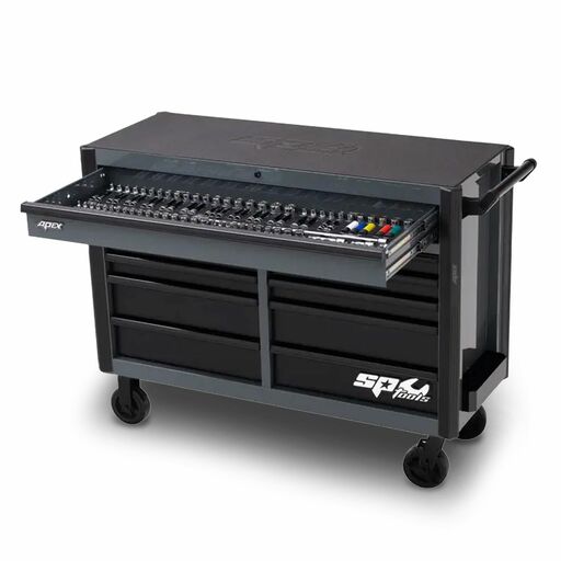 SP Tools SP53115GY 541pce 58" Apex Series Roll Cabinet Metric & SAE Tool Kit – image 2