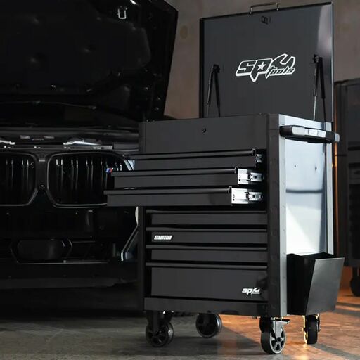 SP Tools SP44530BK 34" 7 Drawer USA Sumo Series Service Cart – image 7