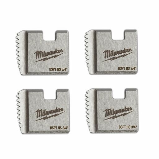 Milwaukee 4932480234 3/4" HS BSPT Threading Dies – image 2