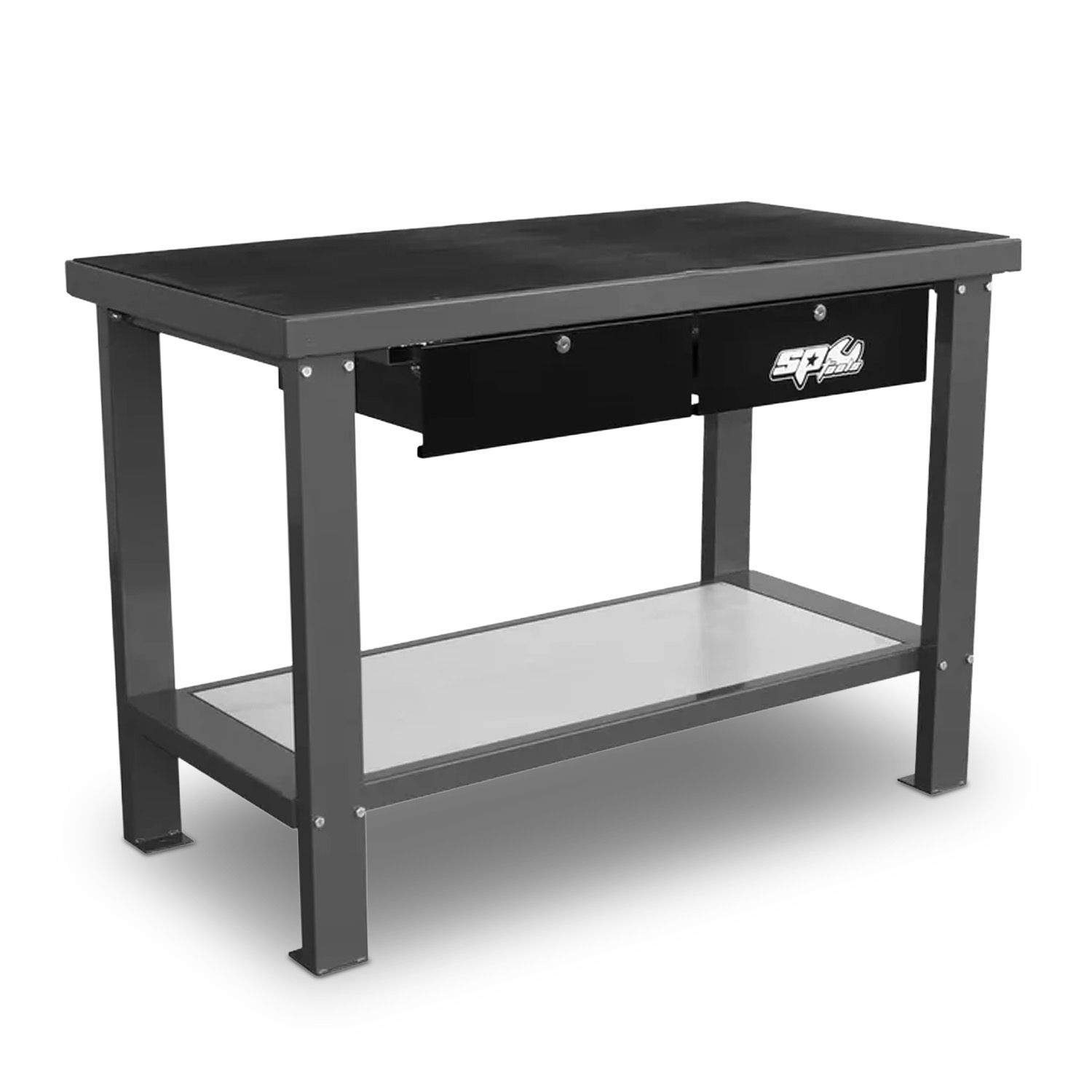 SP Tools SP40410GY Heavy Duty Workshop Bench with 2 Drawers – image 1
