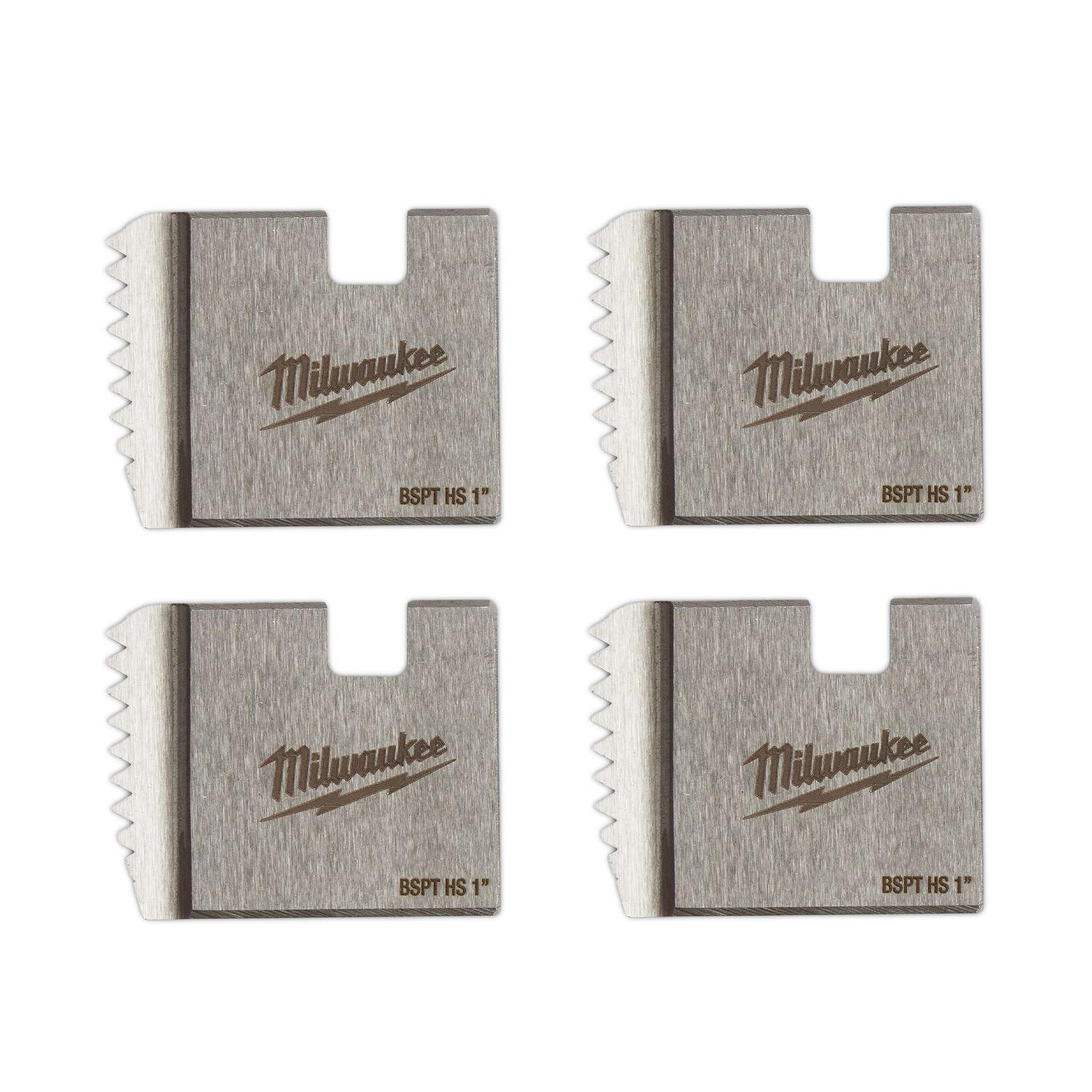 Milwaukee 4932480236 1-1/4" HS BSPT Threading Dies – image 2