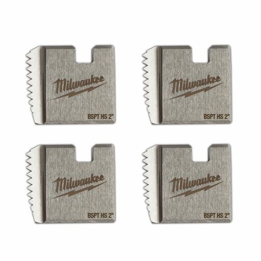 Milwaukee 4932480238 2" HS BSPT Threading Dies – image 2