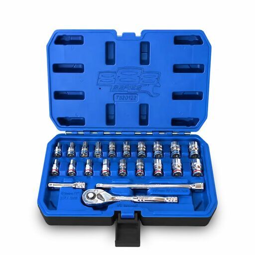 SP Tools T820122 22pce 1/4" Drive 888 Series Metric/SAE Socket Set – image 2