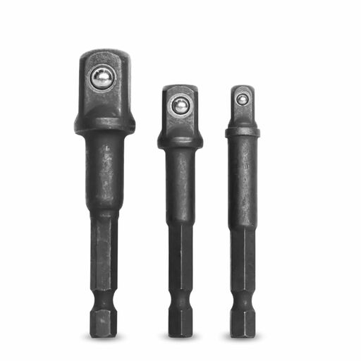 SP Tools SP20388 3pce 1/4" 3/8" 1/2" Dr Impact Extension Adapters – image 2