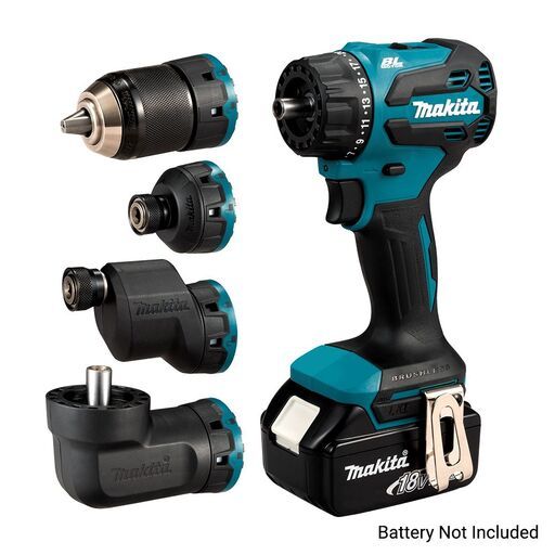 Makita DDF491ZJ01 18V Li-ion Cordless Brushless 65Nm 1900RPM Multi-Head Driver Drill - Skin Only – image 2