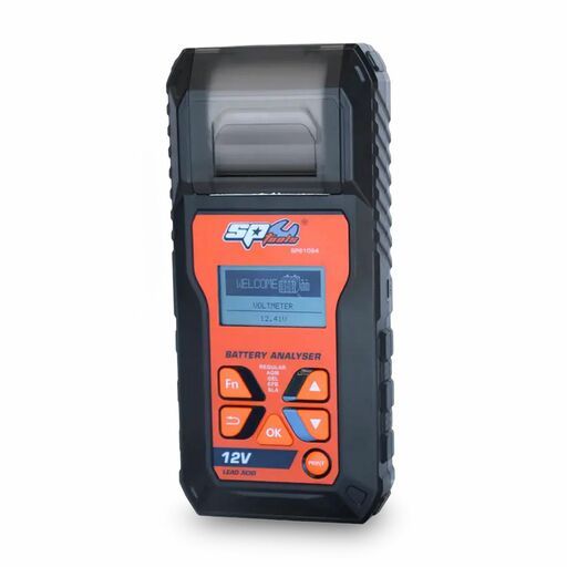 SP Tools SP61064 12v/24v System Tester & 12v Battery Analyser with Built-In Printer