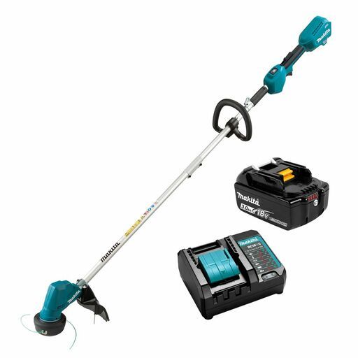 Makita DUR192LT01 18V 5.0Ah Li-ion Cordless Brushless 300mm (12") Line Trimmer Combo Kit