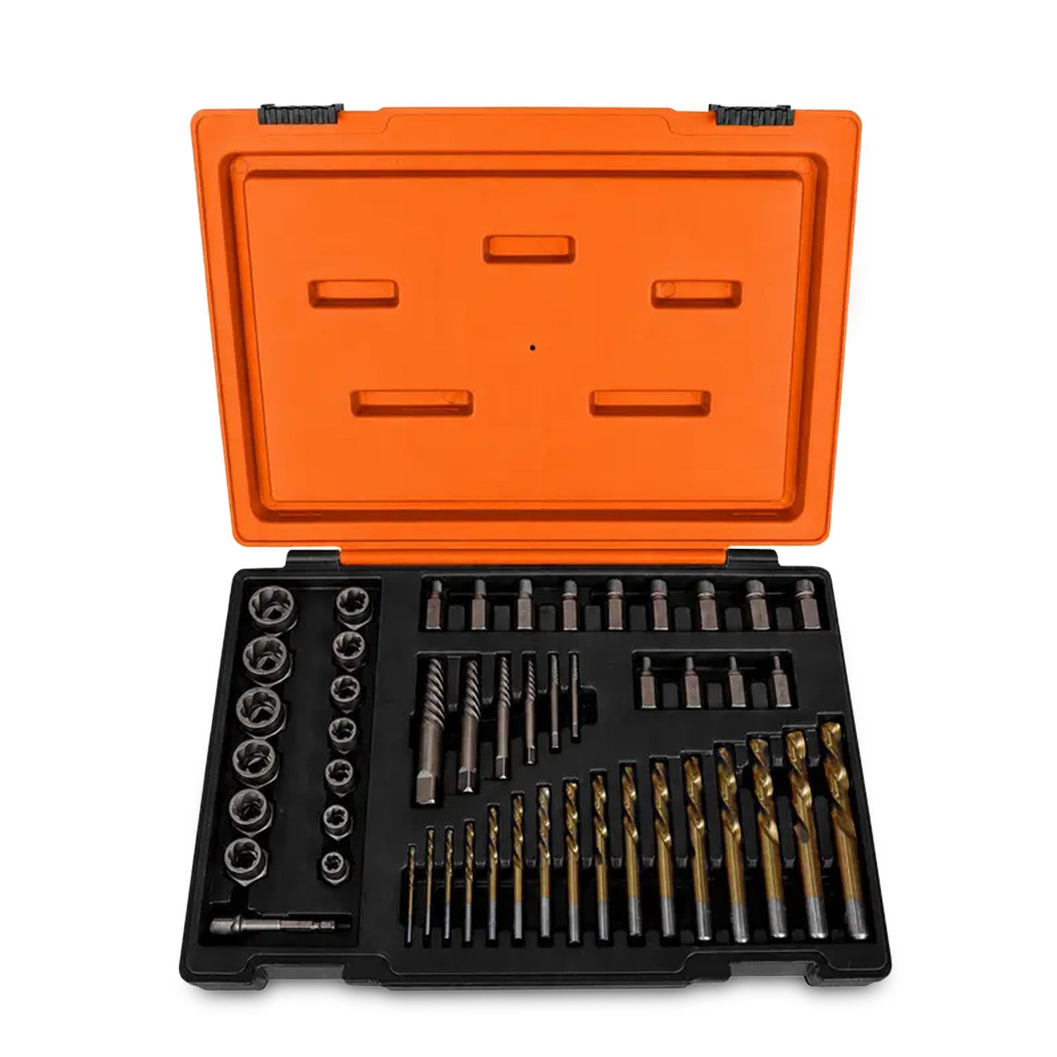 SP Tools SP31322 49pce Multi Fastener Extractor & Drill Bit Kit – image 2