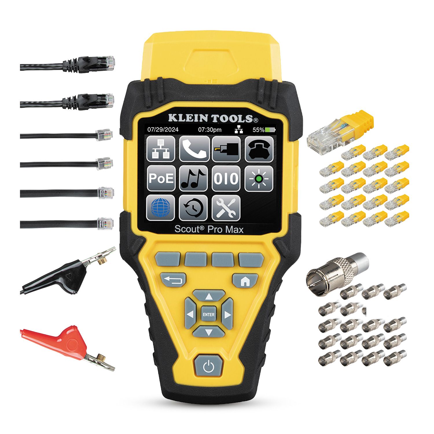 Klein A-VDV501-770 Scout® Pro Max Network Cable Tester With Remote Set – image 1