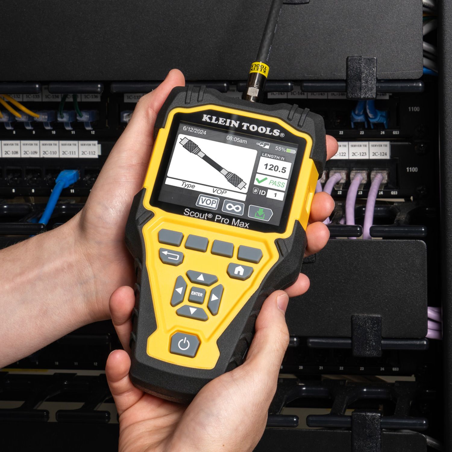Klein A-VDV501-770 Scout® Pro Max Network Cable Tester With Remote Set – image 7