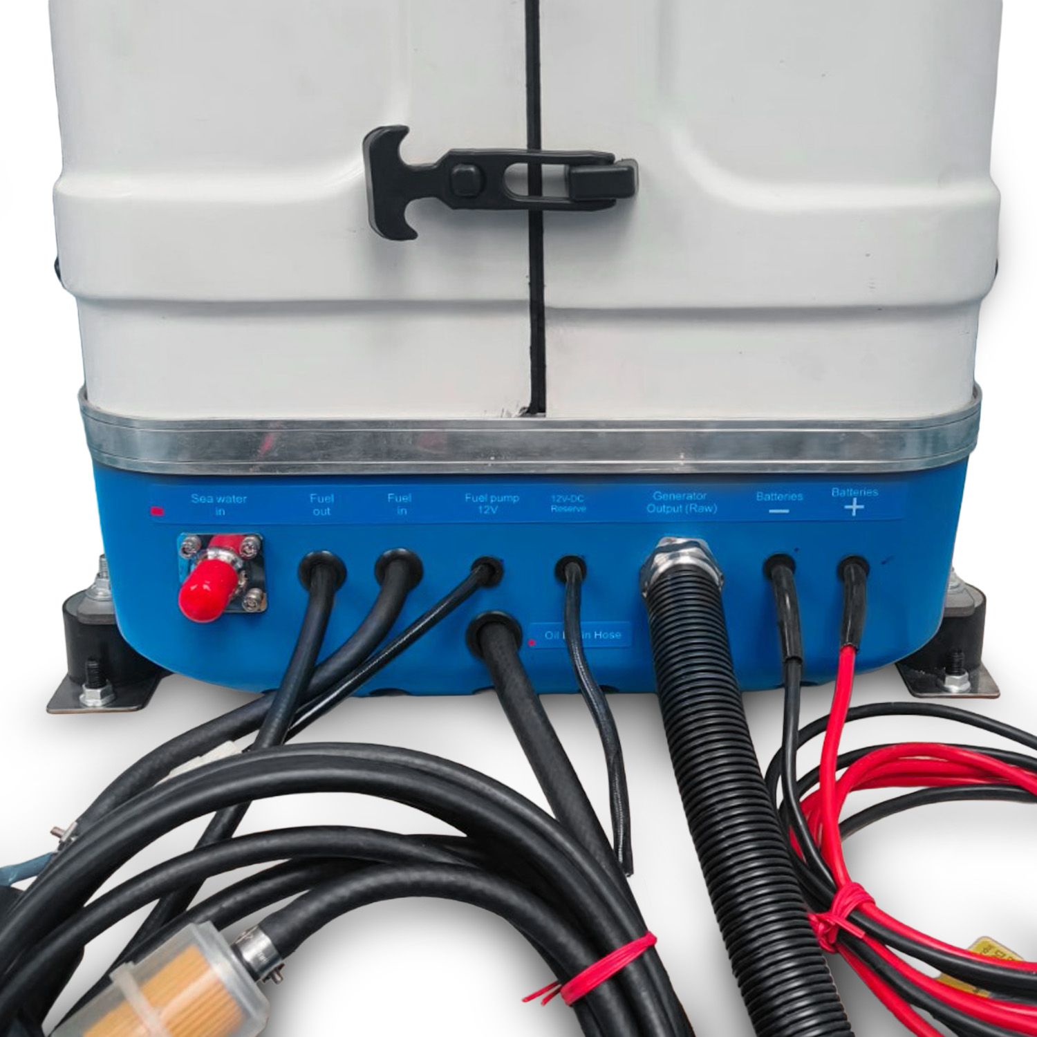 Gensafe GMSW6.2KW Salt Water-Cooled Marine Diesel Generator with Kubota D282 Engine, Sound-Reduction Enclosure & Remote Start – image 5