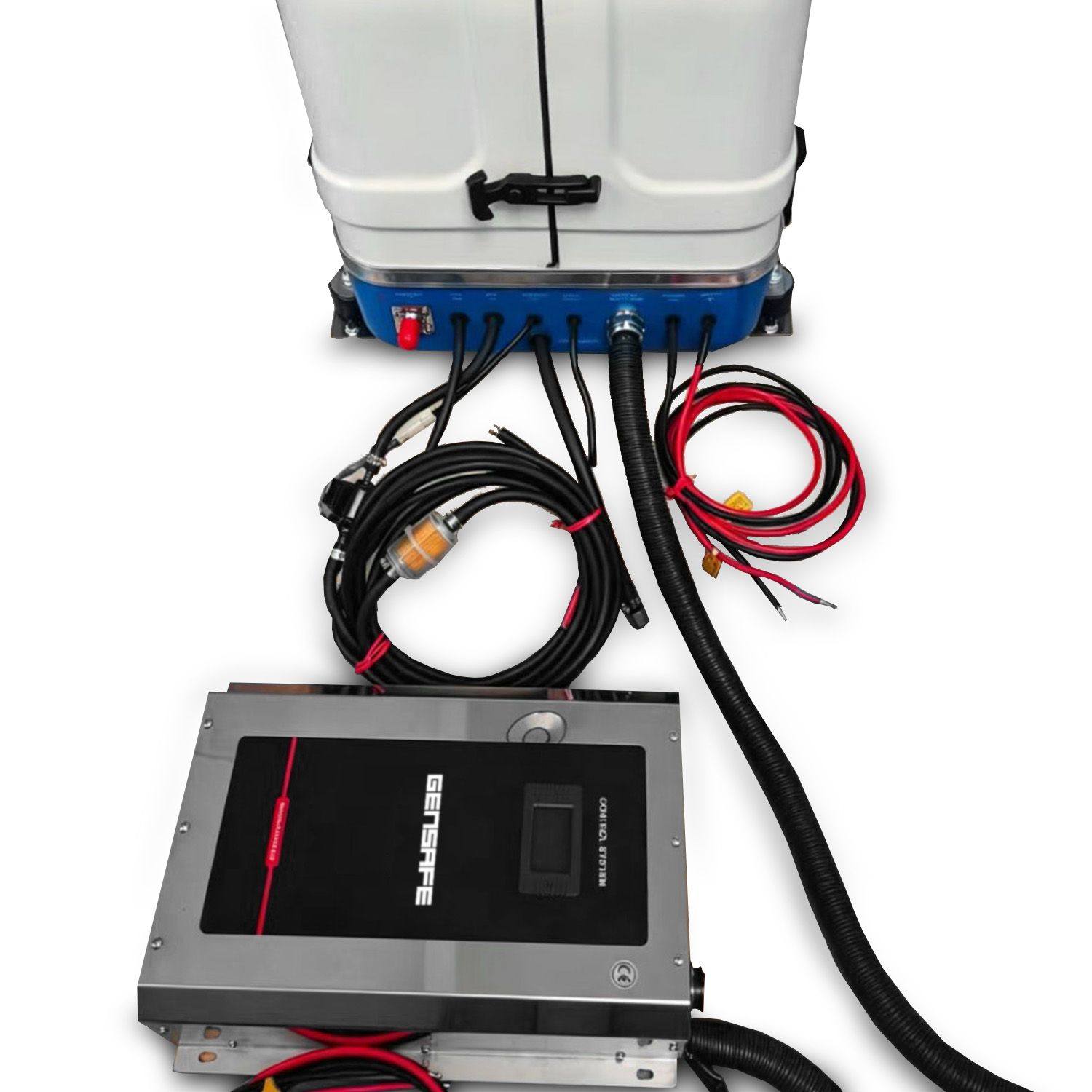 Gensafe GMSW6.2KW Salt Water-Cooled Marine Diesel Generator with Kubota D282 Engine, Sound-Reduction Enclosure & Remote Start – image 4