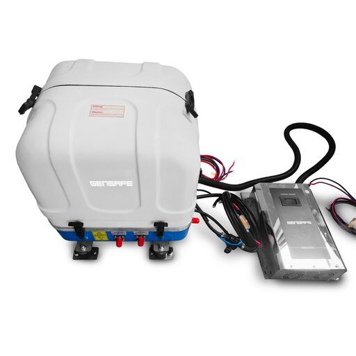 Gensafe GMSW6.2KW Salt Water-Cooled Marine Diesel Generator with Kubota D282 Engine, Sound-Reduction Enclosure & Remote Start – image 2
