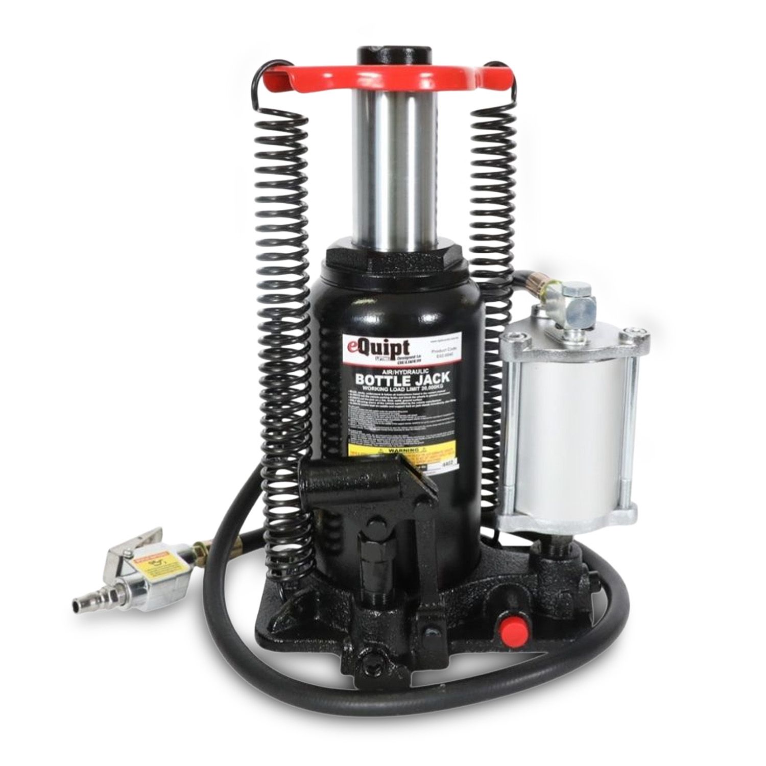eQuipt E02-0040 20 Tonne Air/Manual Hydraulic Bottle Jack – image 3