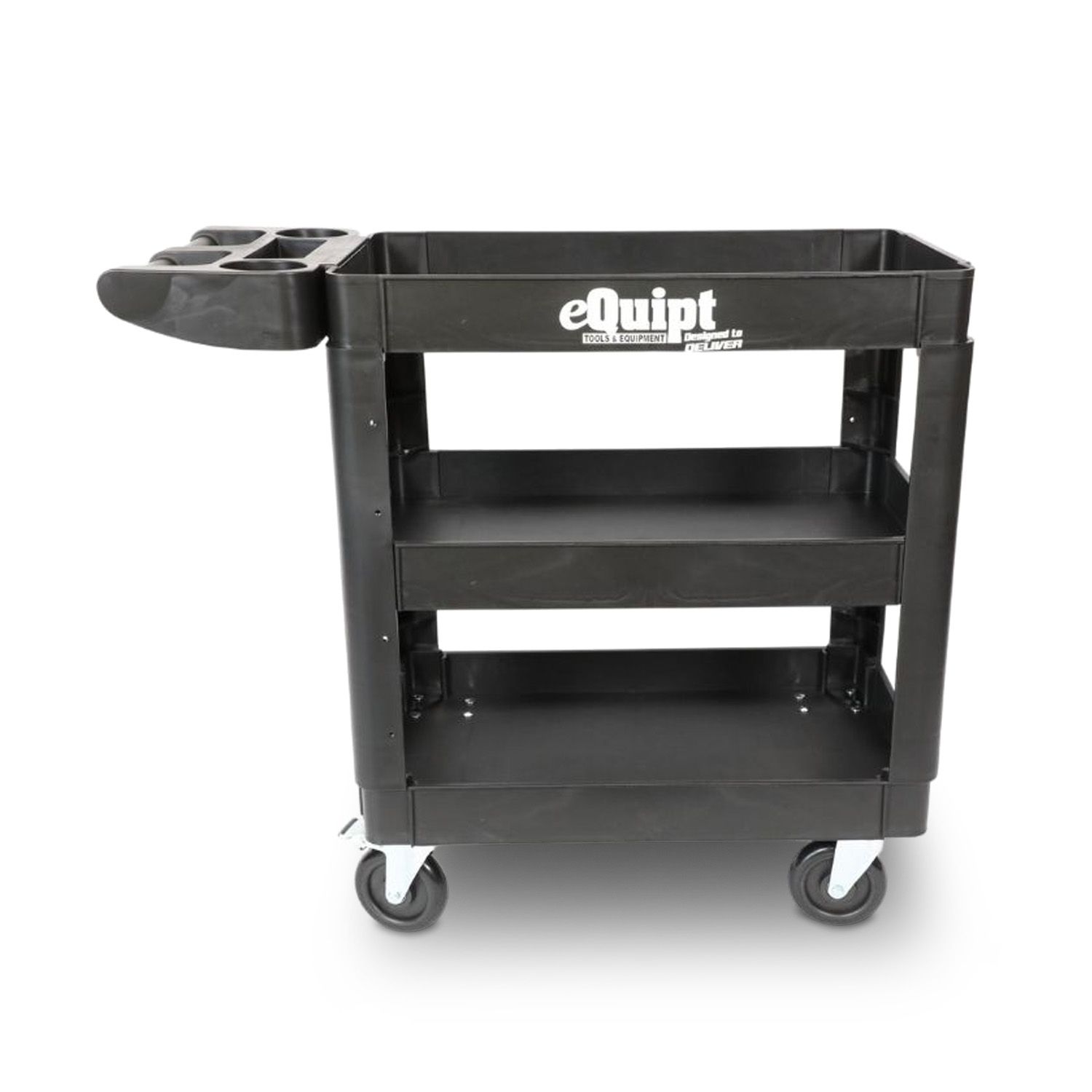 eQuipt E18-0140 200kg 3 Tier Workshop Trolley – image 2