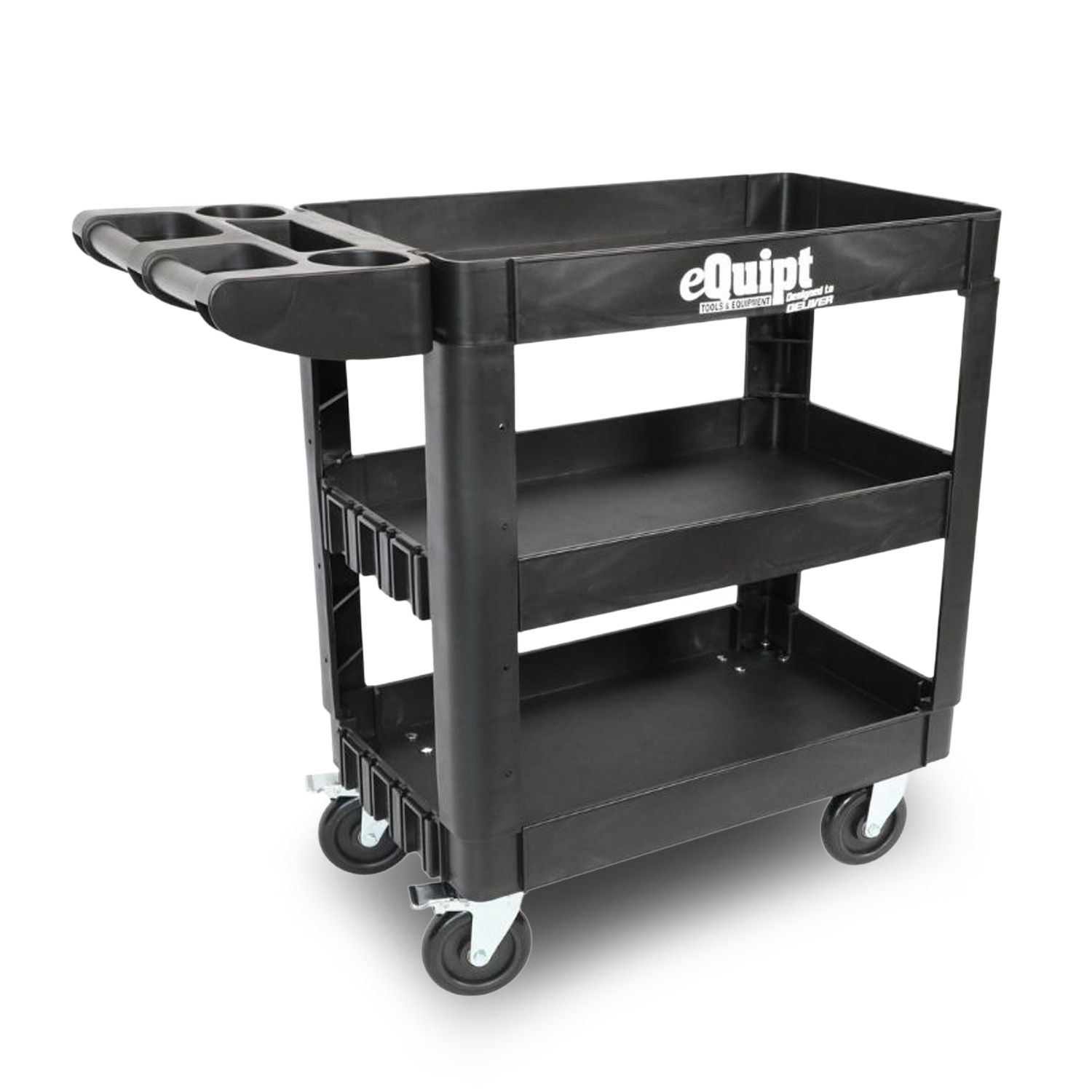 eQuipt E18-0140 200kg 3 Tier Workshop Trolley – image 3