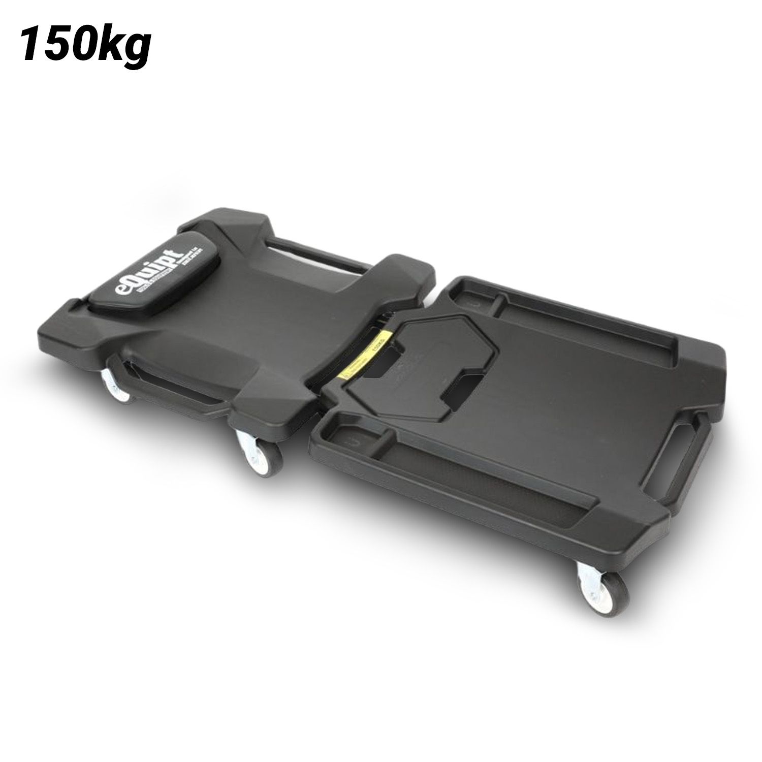 eQuipt E18-0150 150kg Low Profile Foldable Creeper – image 1