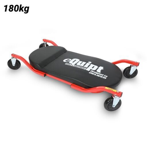 eQuipt E18-0160 180kg Heavy Duty Wide-Track Creeper