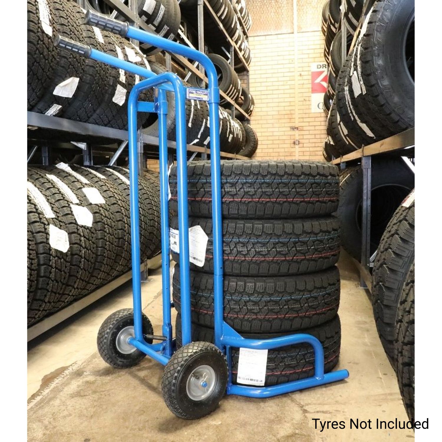 TradeQuip TQ07-0190 160kg Heavy Duty Tyre Trolley – image 10