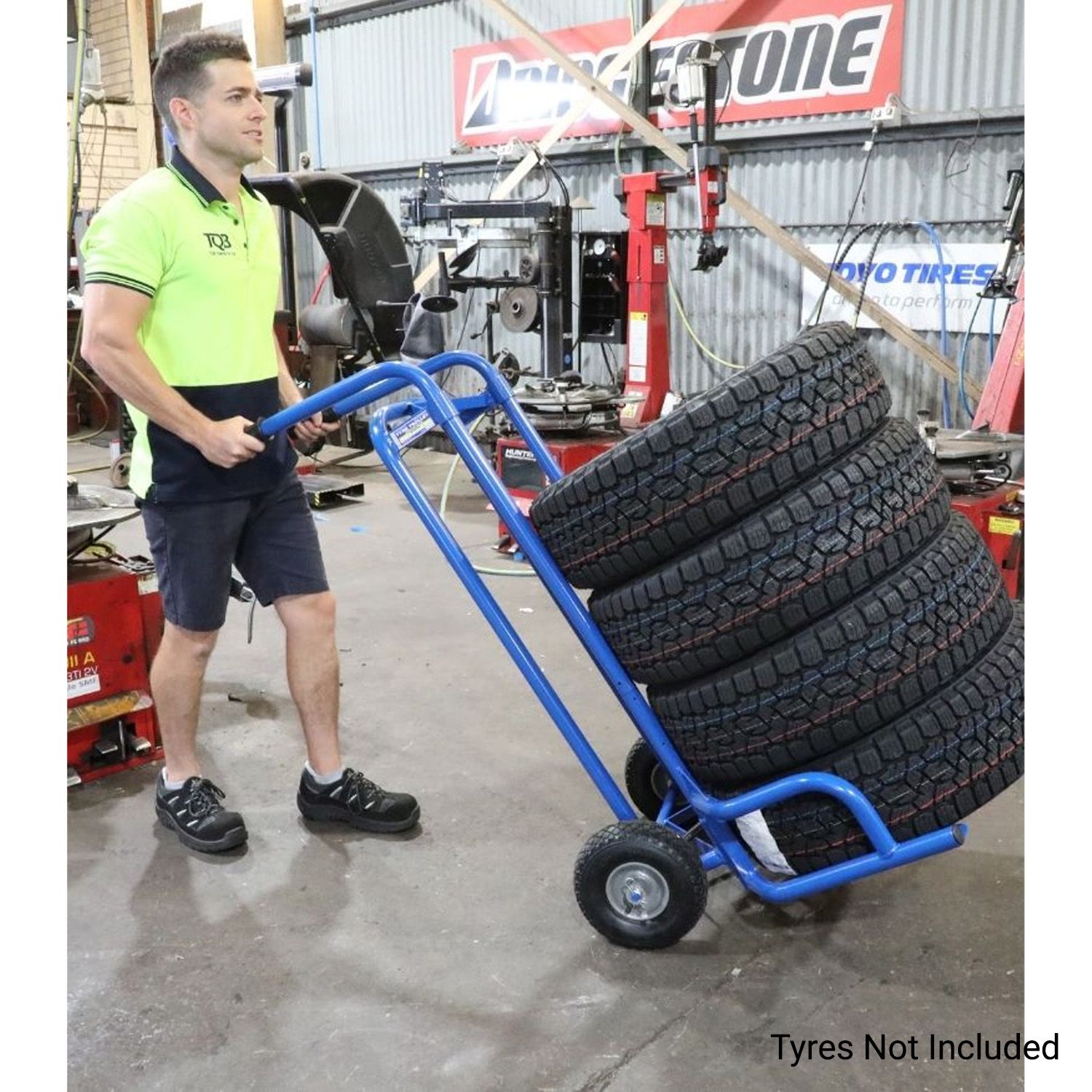 TradeQuip TQ07-0190 160kg Heavy Duty Tyre Trolley – image 9
