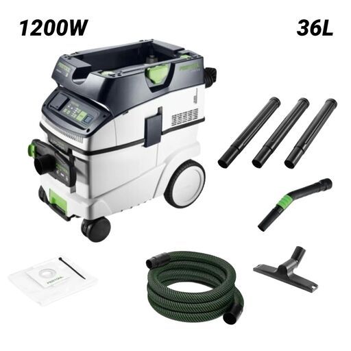 Festool CTM 36 EI AC-RENOFIX AU (577861) 1200W 36L M-Class EI Autoclean Dust Extractor – image 2