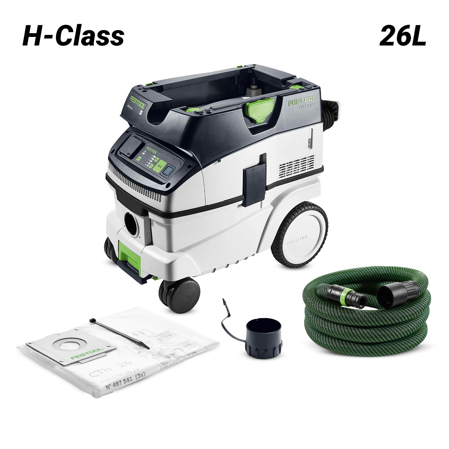 Festool CTH 26 EI AU (577870) 26L H-Class EI Dust Extractor – image 1