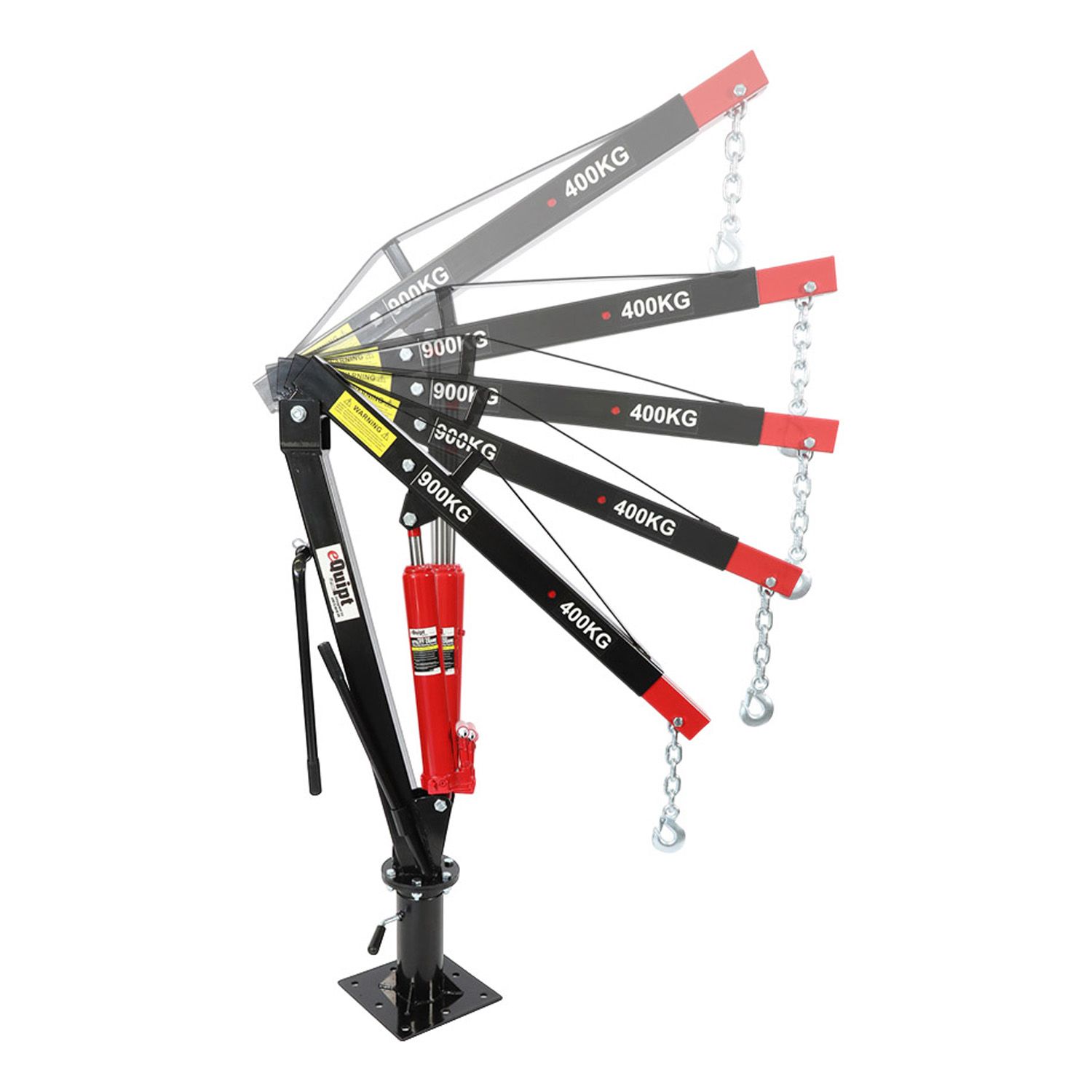 eQuipt E06-0240 900kg Swivel Base Utility Crane – image 2