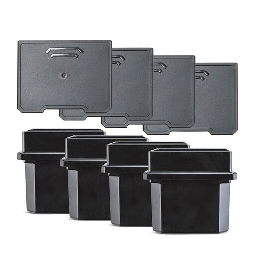 Makita T-92271 4pce MakTrak Deep Bins Upper Bin & Divider Set to Suit T-90043 & T-90065 – image 2